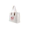 Coach Recycled Tote 42 80th Anniversary Recycled Material Recycled Canvas And Leather Tote Shopping Bag Women tote White C7072-V5CND