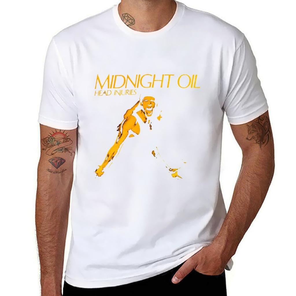 Midnight Oil TShirt Summer Casual Loose TShirt