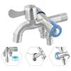 Dual Control Dual Use 3-Way Shower Water Diverter Valve Faucets Filling Angle Valves Washing Machine Bathroom Toilet Accessories