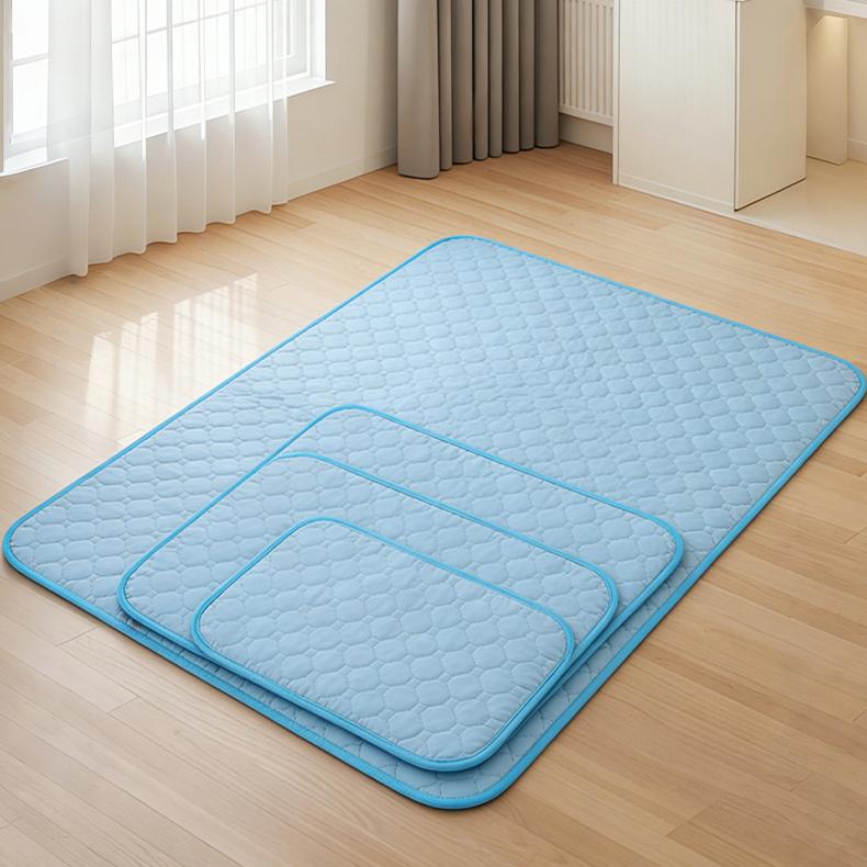 Multi-size Washable Pet Urine Mat, Anti-slip Waterproof Cooling Pad for Cats & Dogs