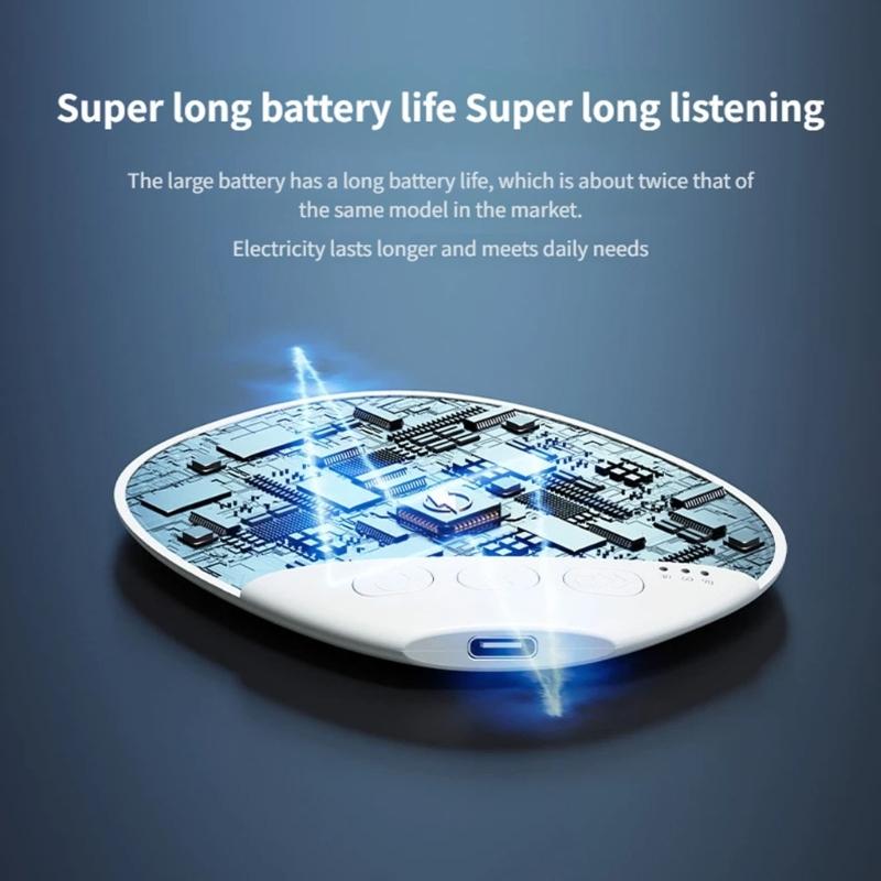 Bluetooth-compatible Speaker Sound White Noise Soundbar Wireless MP3 Music Player Comfortable For Travel Relaxation