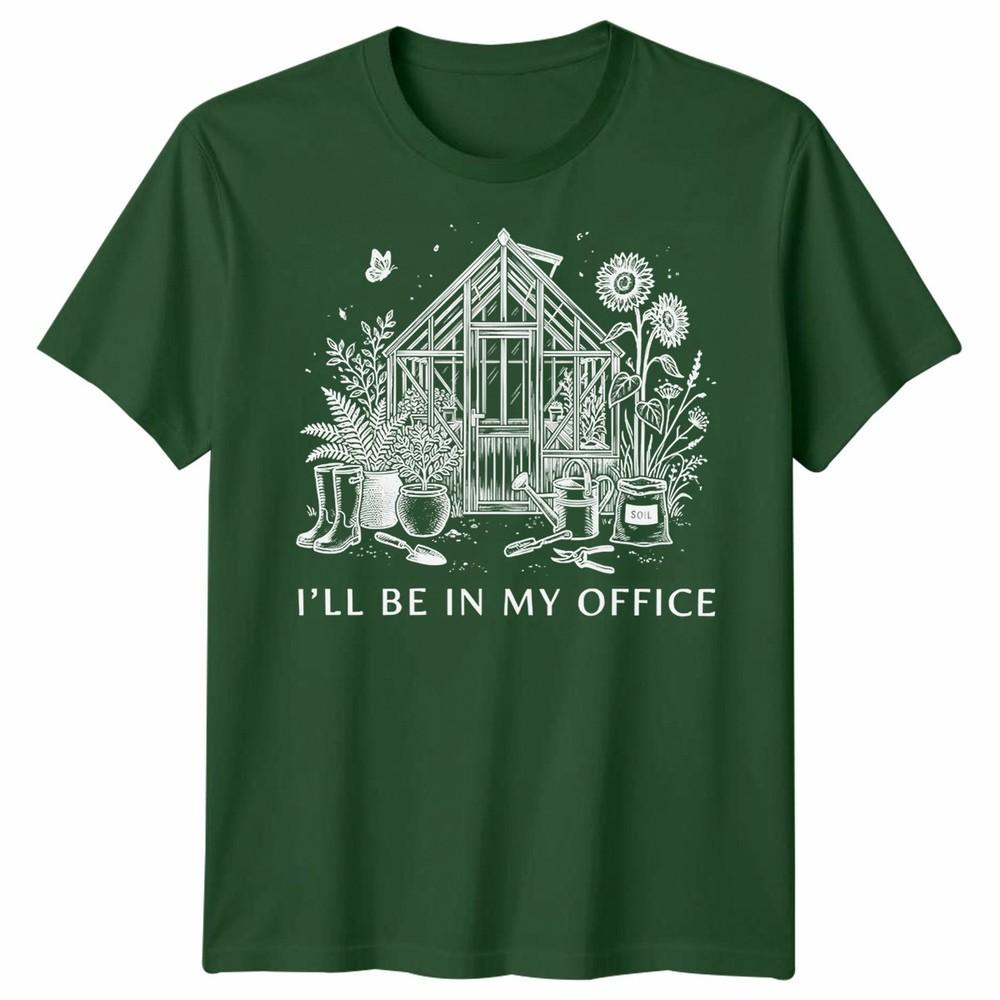 Greenhouse Gardening Unisex T Shirt Plant Lover Tee Mum Top Gardening Humor Gift