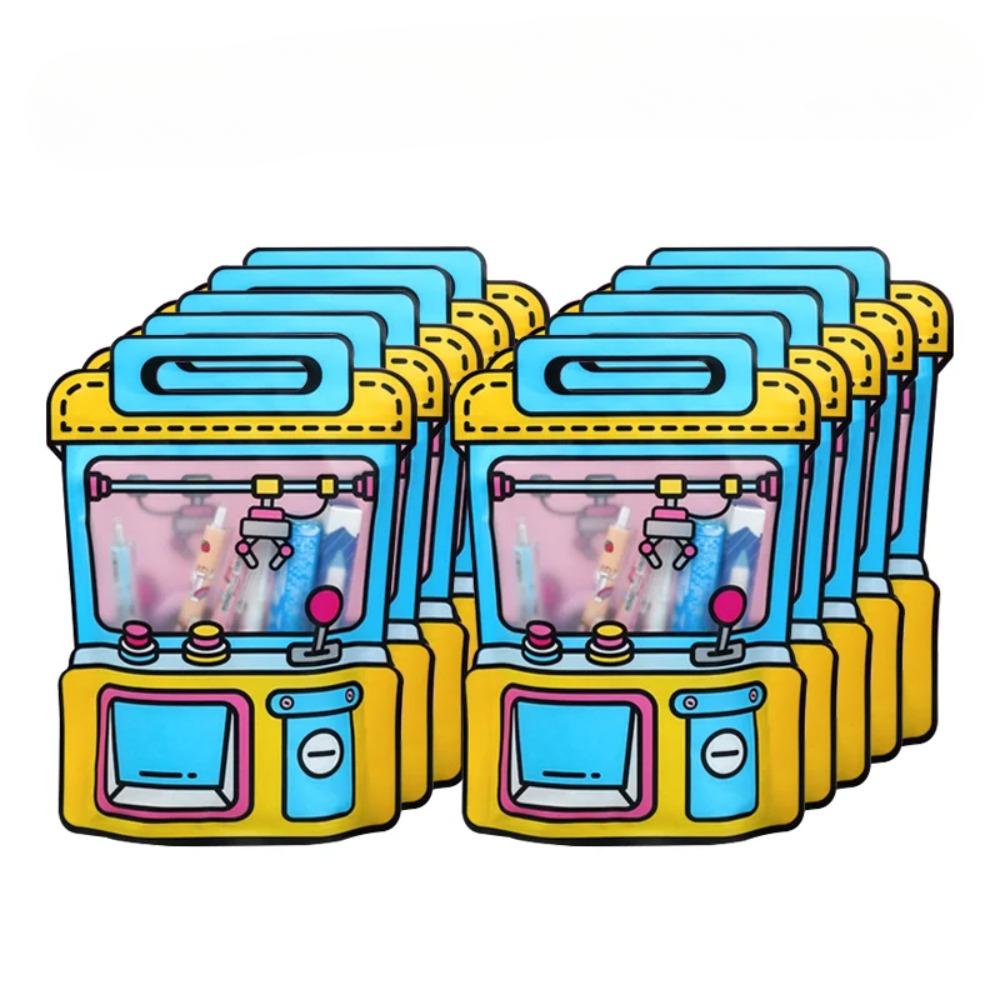 20Pcs Food Grade Cartoon Doll Shape Sweets Cookies Snack Sealing Pockets Wedding Children's Birthday Party Gift Pouch