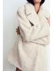 2024 Fall/Winter Women's Faux Fur Solid Color Overcoat: European & American Style