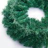 60cm Christmas Rattan Wreath Garland Rustic Christmas Tree Pendant For Home Party Artificial Pine Rattan Wreath Hanging Ornament