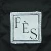 Unused FES Long Sleeve Down Coat 38 Black Women Used