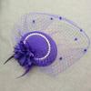 Pearl Cheongsam Hat Hair Ornament: Retro Shanghai Socialite & Bride Accessory