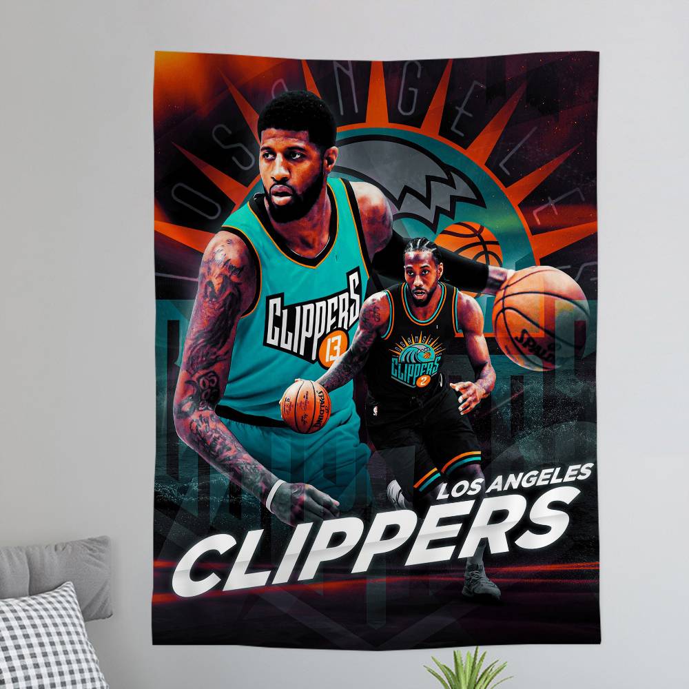 

Basketball Player Paul George Chart Tapestry for Living Room Home Dorm Decor Art Home Decor 74x94cm(29x37in)