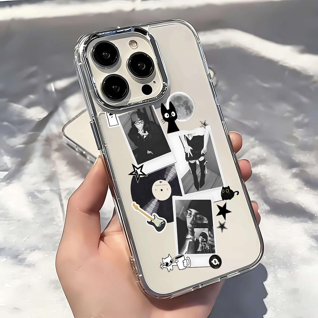 Coque de téléphone pour Samsung Galaxy S25 S24 S23 S22 S21 S20 Note20 FE Ultra Edge Plus 4G 5G Transparente pour Singer B-Billies E-Eilishs
