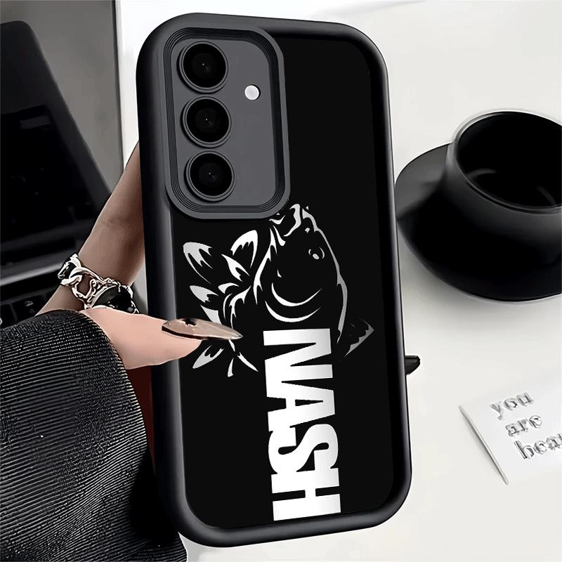 Phone Case for Samsung Galaxy A17 A16 A15 A14 A13 Nash Fishing Fish Mark A56 A36 A26 A55 A35 A25 A54 A34 A24 A53 A33 A23 A07 A06