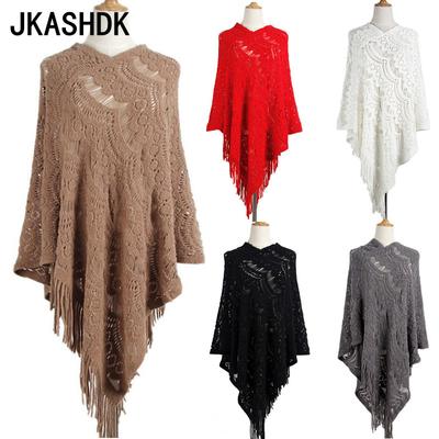 Maglioni senza maniche con scollo a V, alla moda casual da donna, tinta unita, stampati, autunno inverno, taglie forti