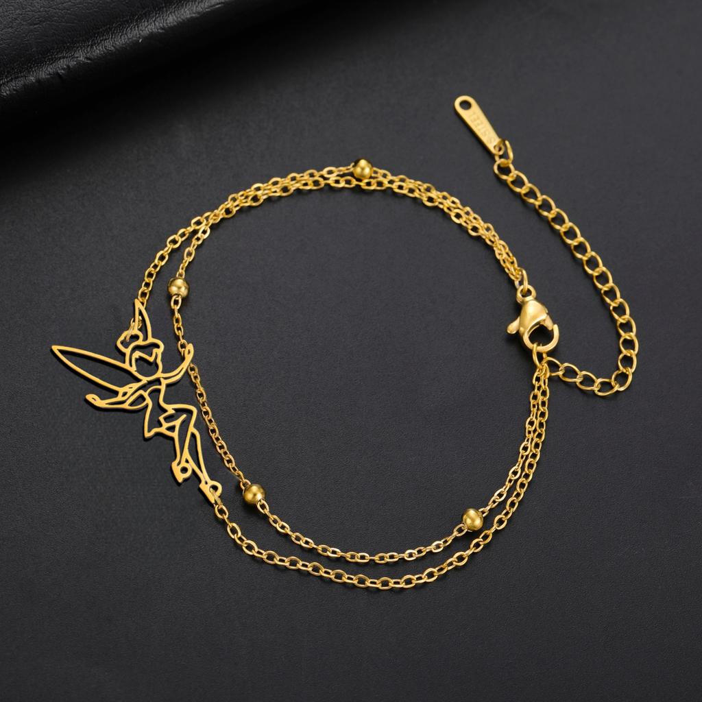 Fairy Pixie Bracelet Magical Fairy-tale Elf Charm Beads Bracelet For Girl Trendy Exquisite Princess Angel Jewelry Gifts