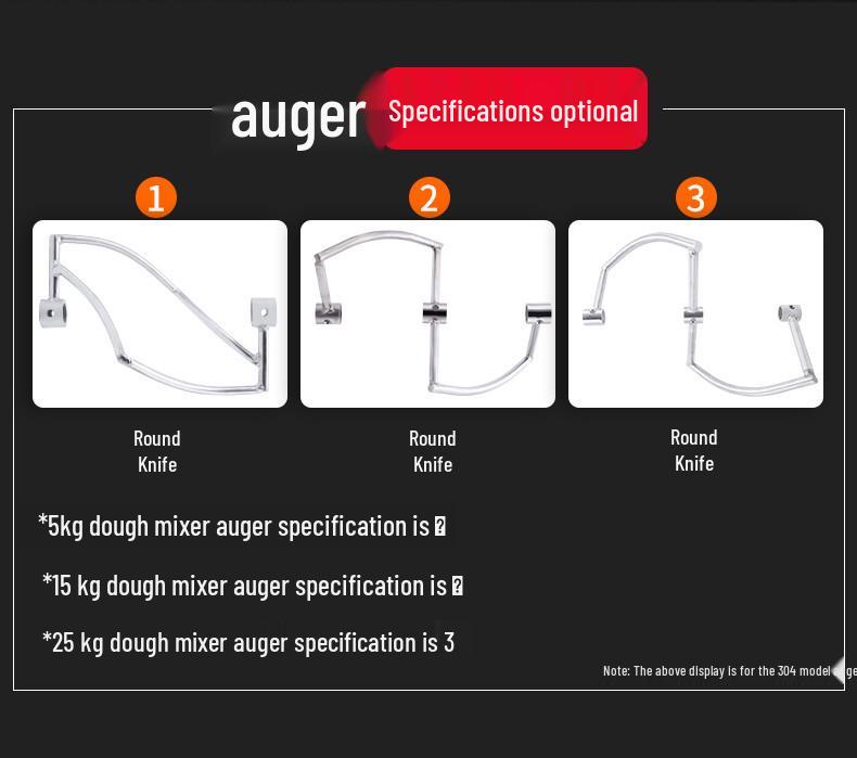 25 kg Commercial Dough & Flour Mixer