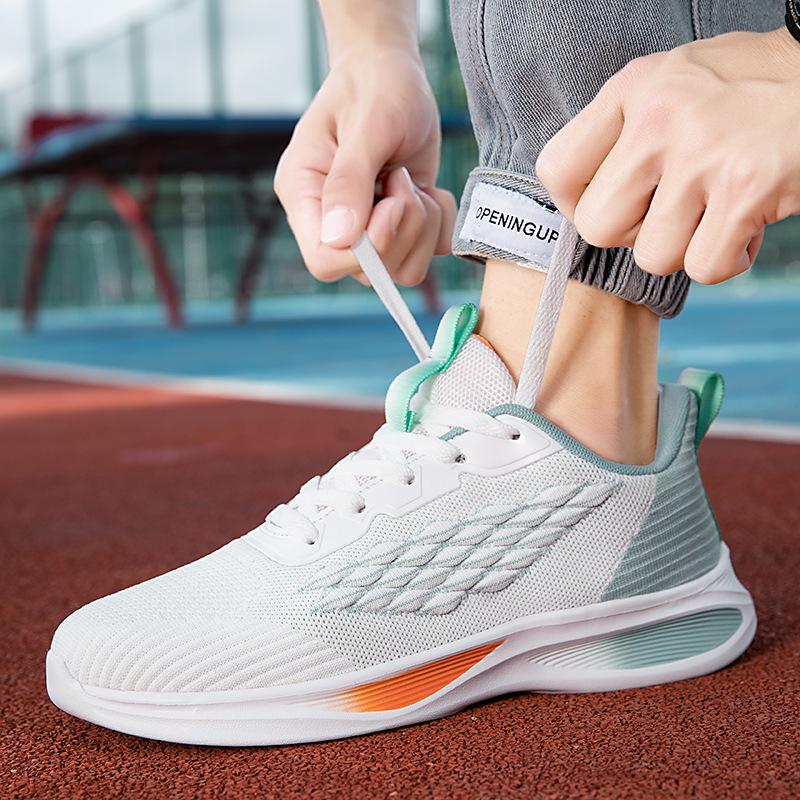 Shoes Mesh Breathable Sneakers Comfortable Running Shoes Large Size Casual Travel Shoes