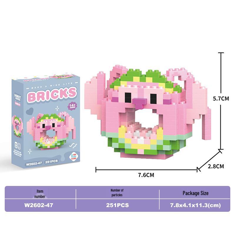 Lele Brothers Micro Building Blocks - Educational Small Animal Sets for Kids, Compatible with Lego, Boys' Toy Gifts
