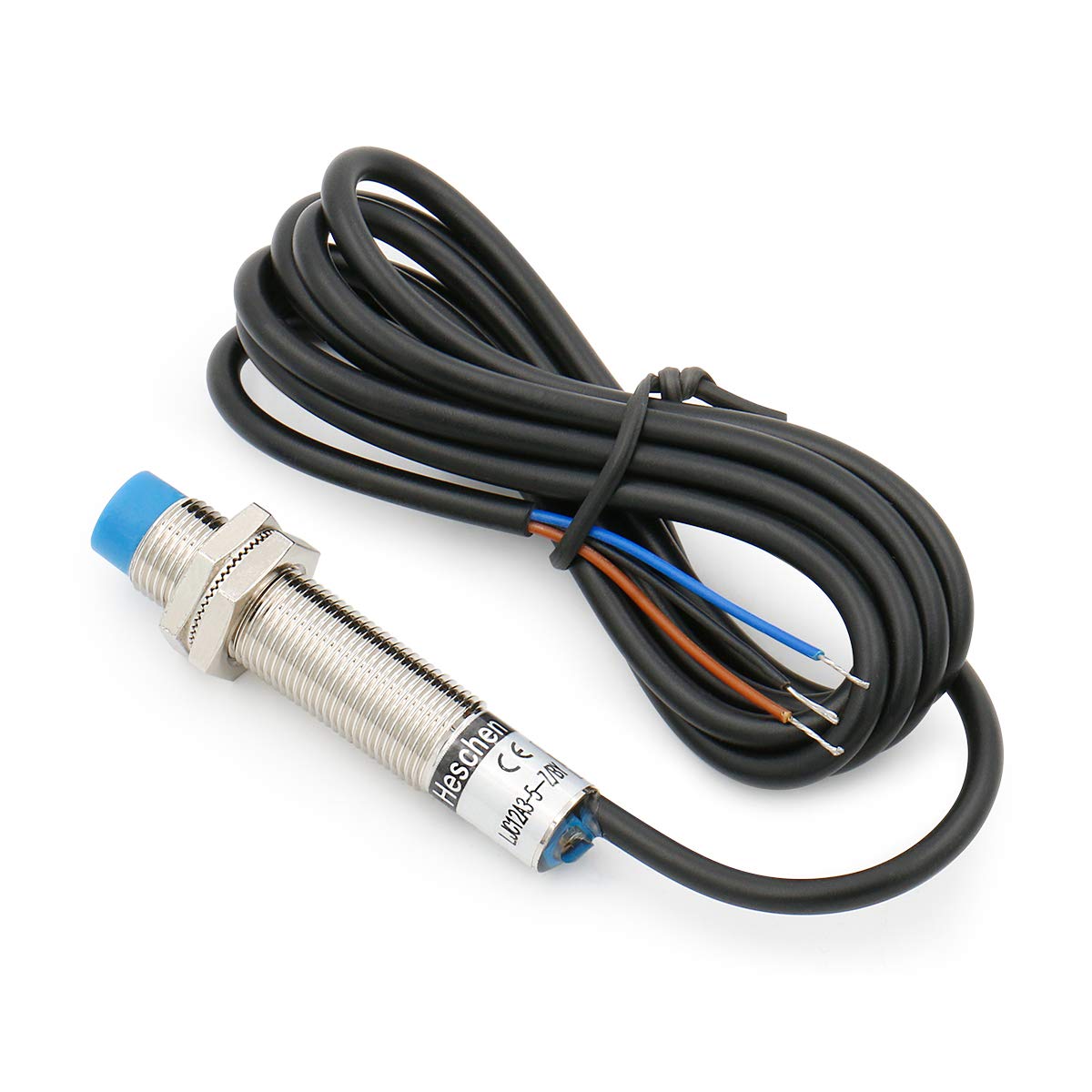 Heschen LJC12A3-5-Z/BY Емкостный датчик приближения 1-5 мм Обнаружение 10-30 В постоянного тока 200 мА PNP Нормально открытый (НЕТ) 3-проводной