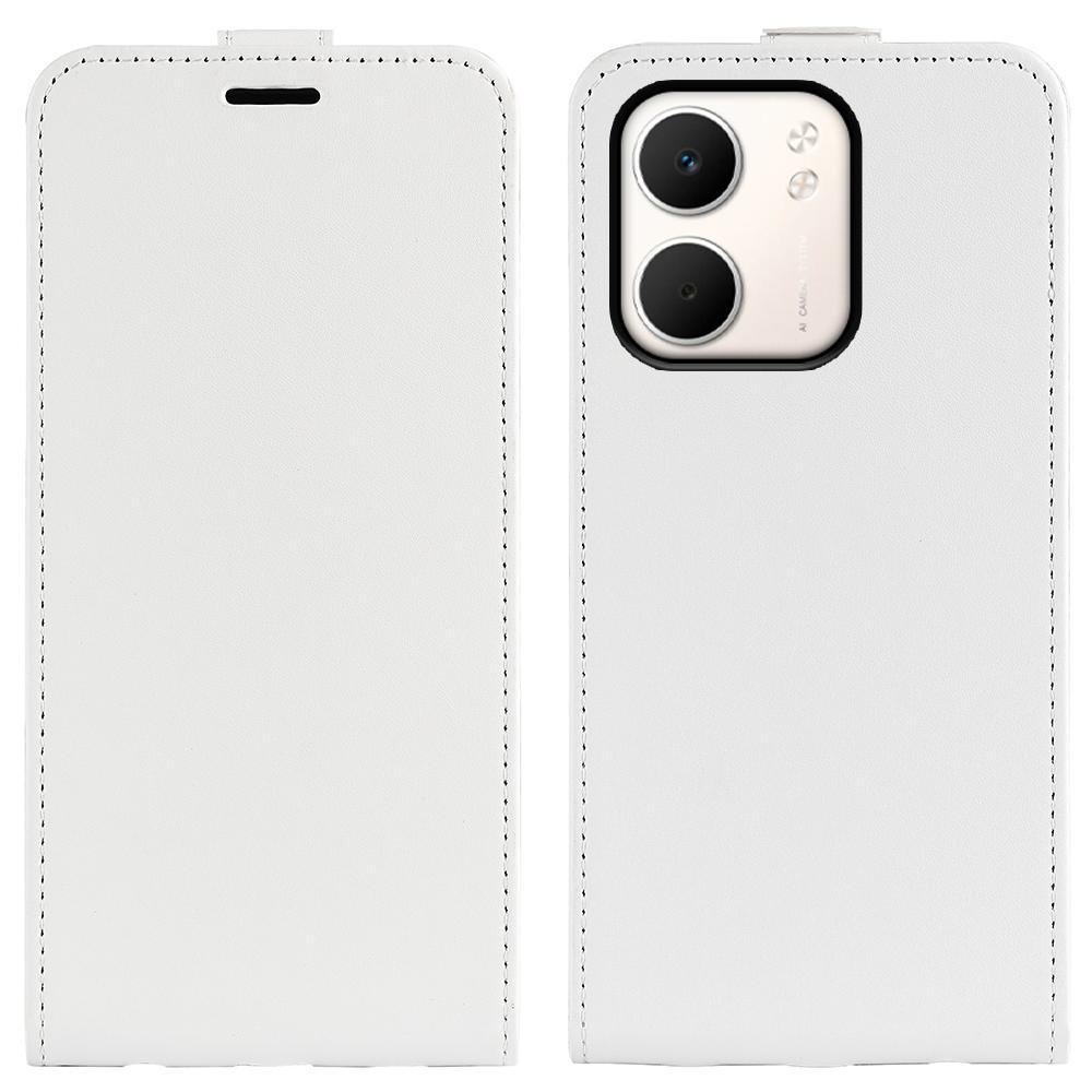 For Oppo A5x 5G/Oppo A5x 4G Case with Card Slots Vertical Flip Leather Phone Cover
