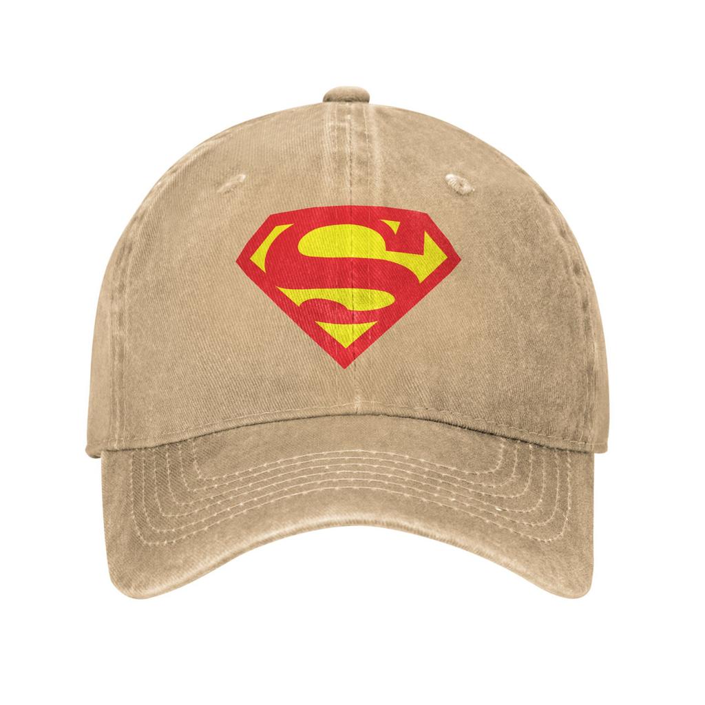 Supermans Logo Trucker Hat Outfit For Men Women Baseball Caps Classic Headwear Snapback Caps Adjustable