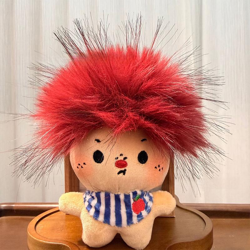 Ugly Cute Funny Explosion Head Doll Toy Pendant Keyring Handbag Hangings Ornament Gifts