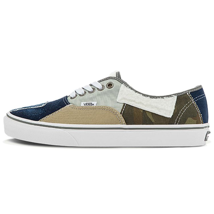 Vans Authentic Patchwork Camo Unisex Multi-Color Canvas VN0000SECMA 37