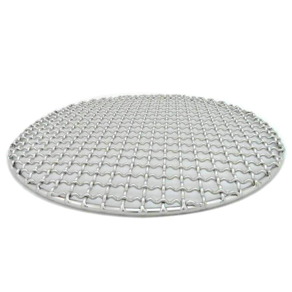 Endo Shoji Professional Crimped Grilling Stainless Made In DTH06026 Net, Round, 26cm, 18-8 Steel, Japan,