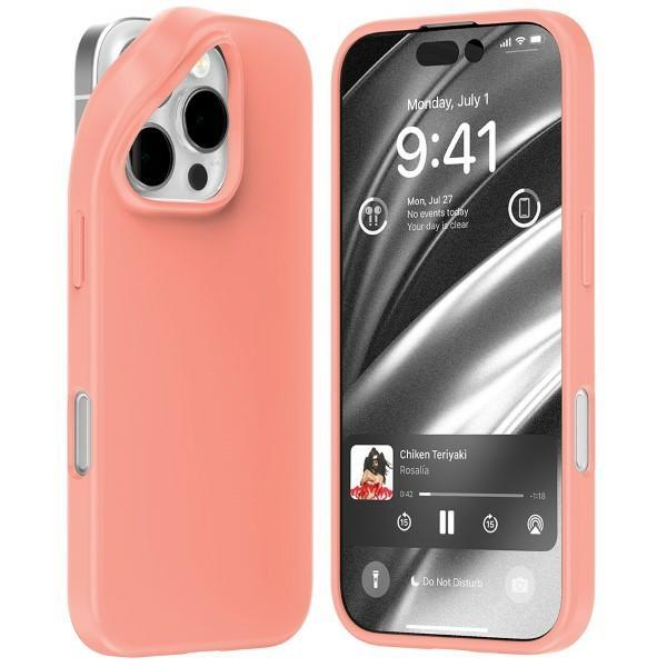 Mercury Soft Serie - iPhone 16 Pro Hoesje - Różowy - Luxe Ontwerp - Draagcomfort