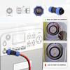 Aviation Connector Plug Dustproof Waterproof Docking Back Nut Female Plug For Outdoor Camping Emergency Power Supply