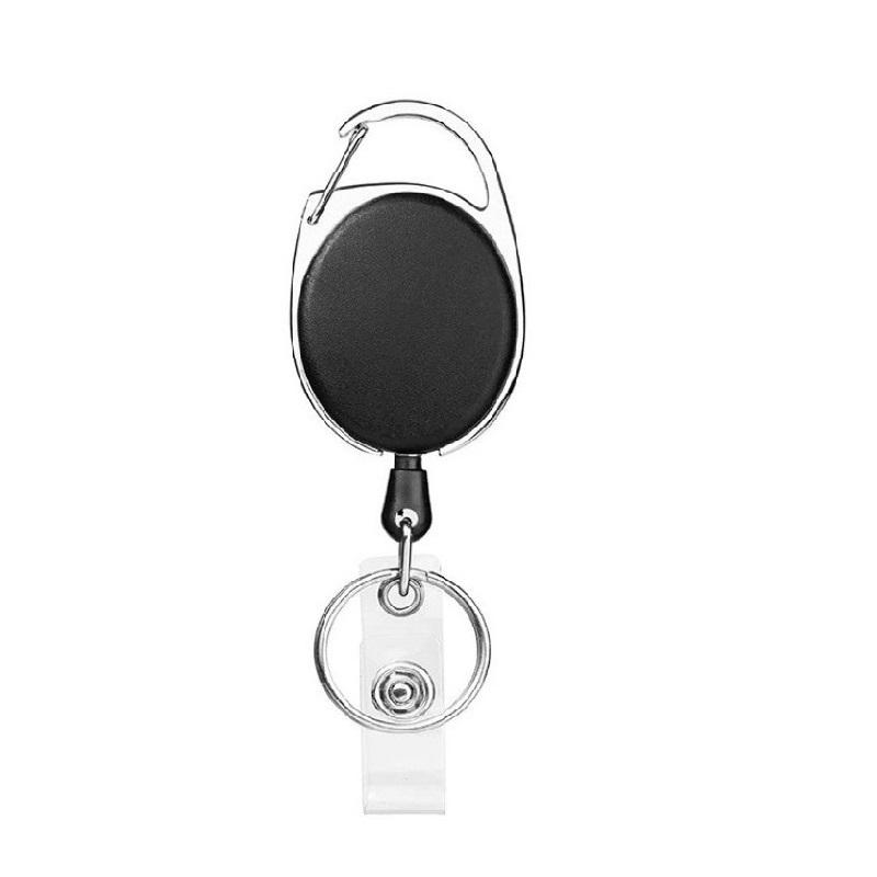 Retractable Id Pendant Badge Reel Roulette Id Badge Holder Retractable Lanyard Holder for Id Card Portagafetes HZ03