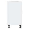 Vidaxl Kitchen Base Cabinet, Porto, White, Wood-based Material