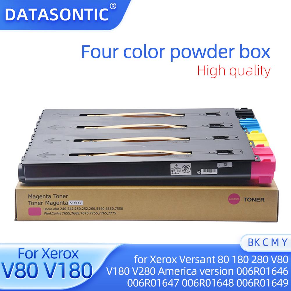 V80 dla Xerox Versant V80 V180 V280 Kaseta z tonerem Kolorowa Kompatybilna Kaseta z Tonerem 006R01646 006R01647 006R01648 006R01649