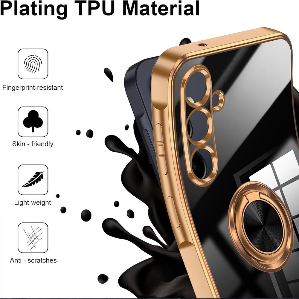 Uchwyt na palec Pokrowiec na telefon z powłoką dla POCO X6 M6 Pro Etui z podstawką Funda dla POCO M5S C65 F3 F4 X3 GT M3 X5 F5 Pro 5G