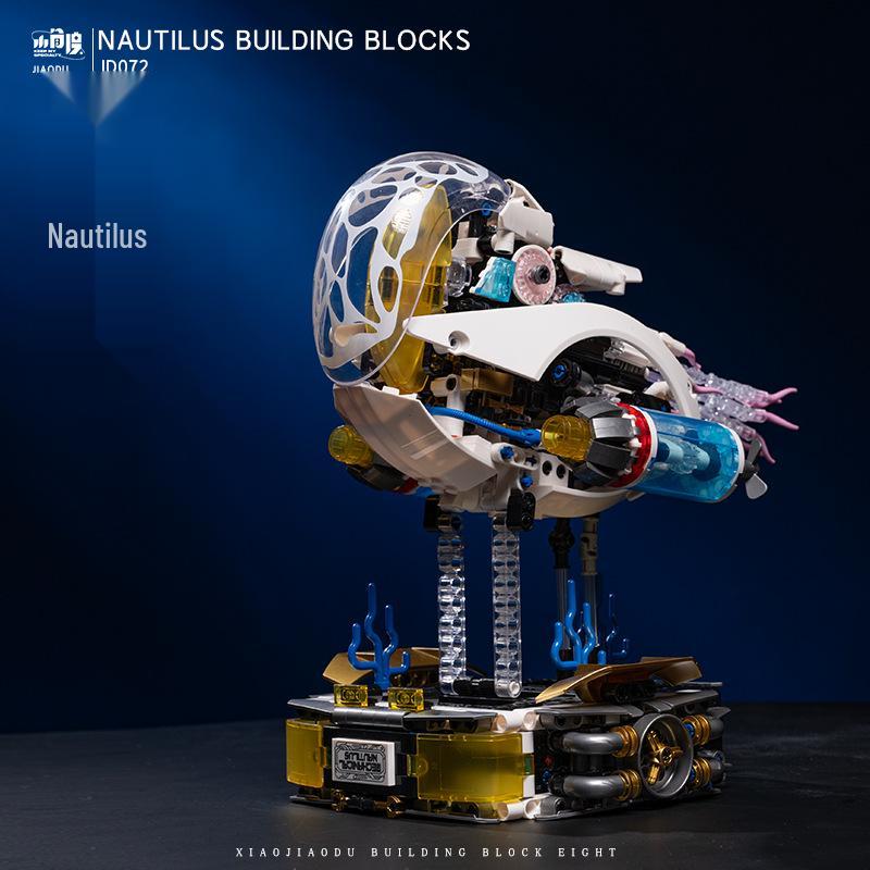 

JD072 Nautilus Mechanical Punk Building Block Toy for Adults