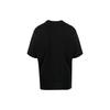 Nike T Shirts Men's Black Crew Neck Moderate Straight Fit DX5831-010