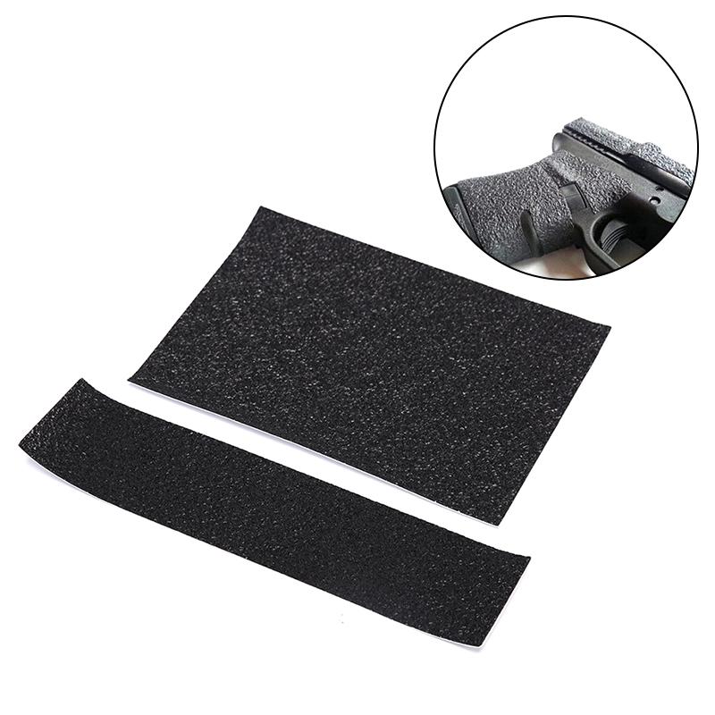 Non-Slip Rubber Texture Grip Wrap Tape Glove Holster Fit For Pistol Gun Phone