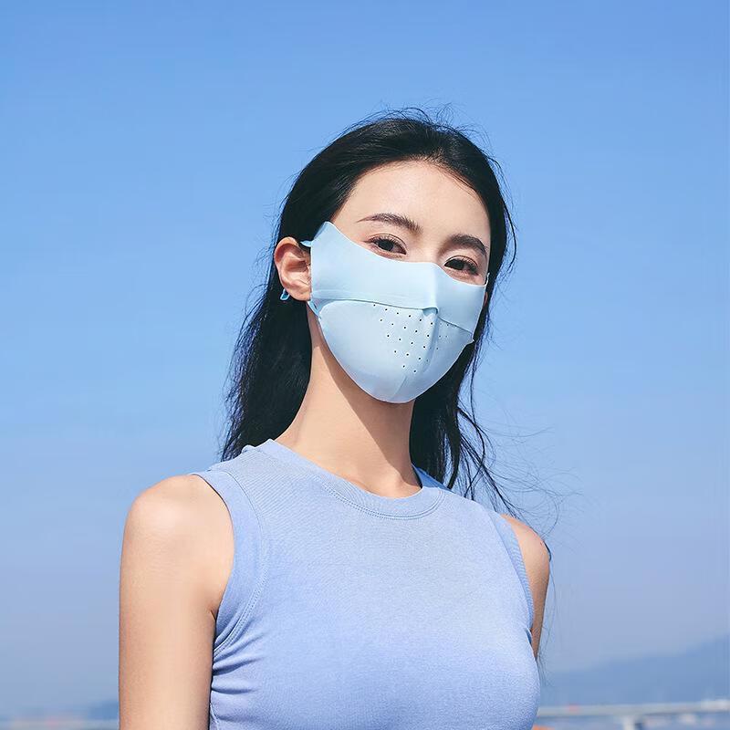 MEET SUNNY Ice Silk Sun Protection Mask M