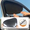 Quick-Install Full Blackout Electrostatic Car Sunshade for Sun Protection