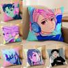 Anime D-Dandadan-MT Cartoon Pillow Case Printed Brushed Fleece Pillow Baby Skin-Touch Eco-Friendly Dye-Sublimat