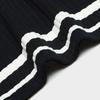 FILA Fusion Color Block Striped Sports Casual Slim Fit Short Sleeve Polo Shirt Women tops T11W326104FBK