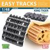 T-Rex Studio 1/48 WWII German King Tiger Tracks Pattern 1 Plastic Model Kit Parts TR84008