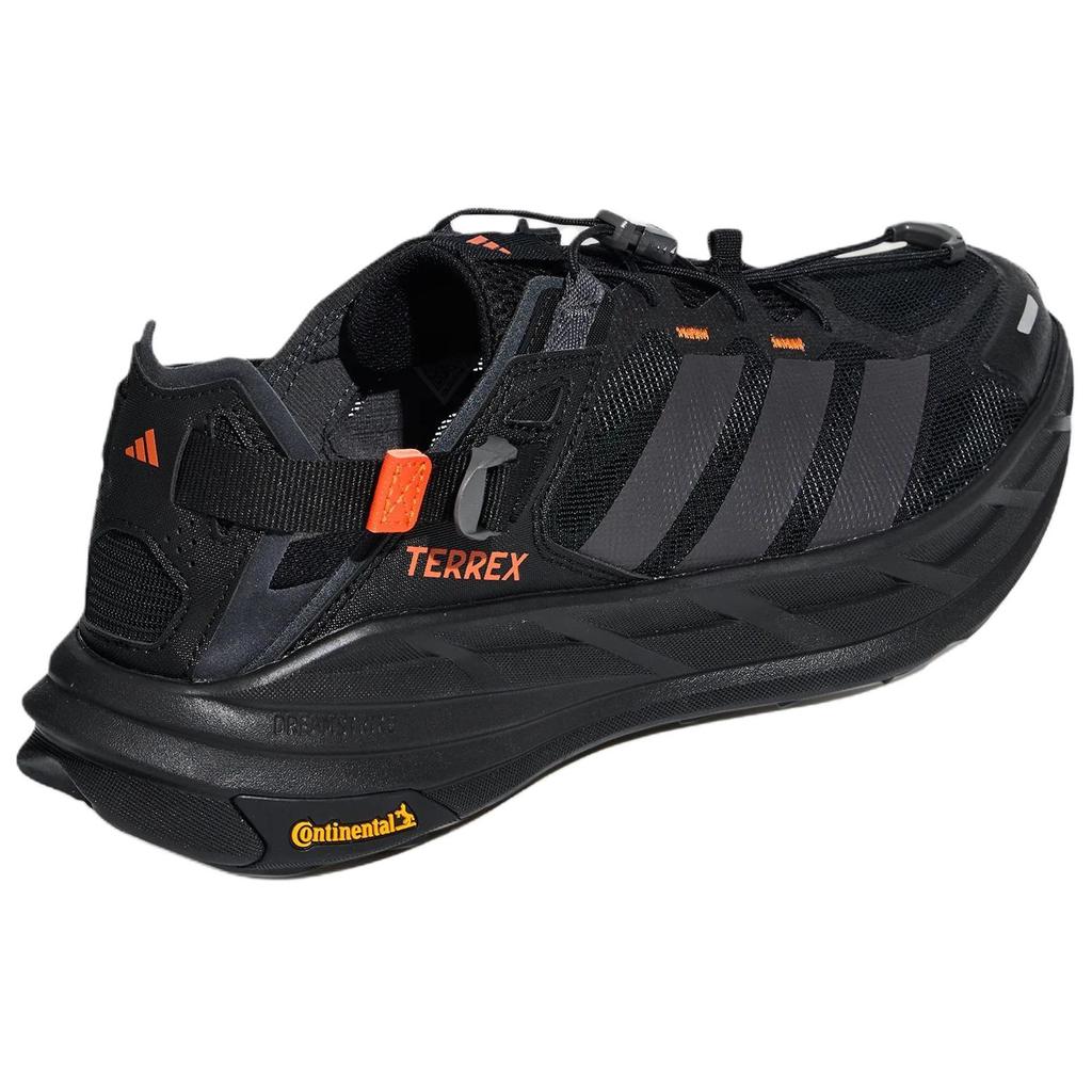 Adidas Slip Resistant, Abrasion Resistant, Rebound River Trekking Shoes Unisex Black LA7730