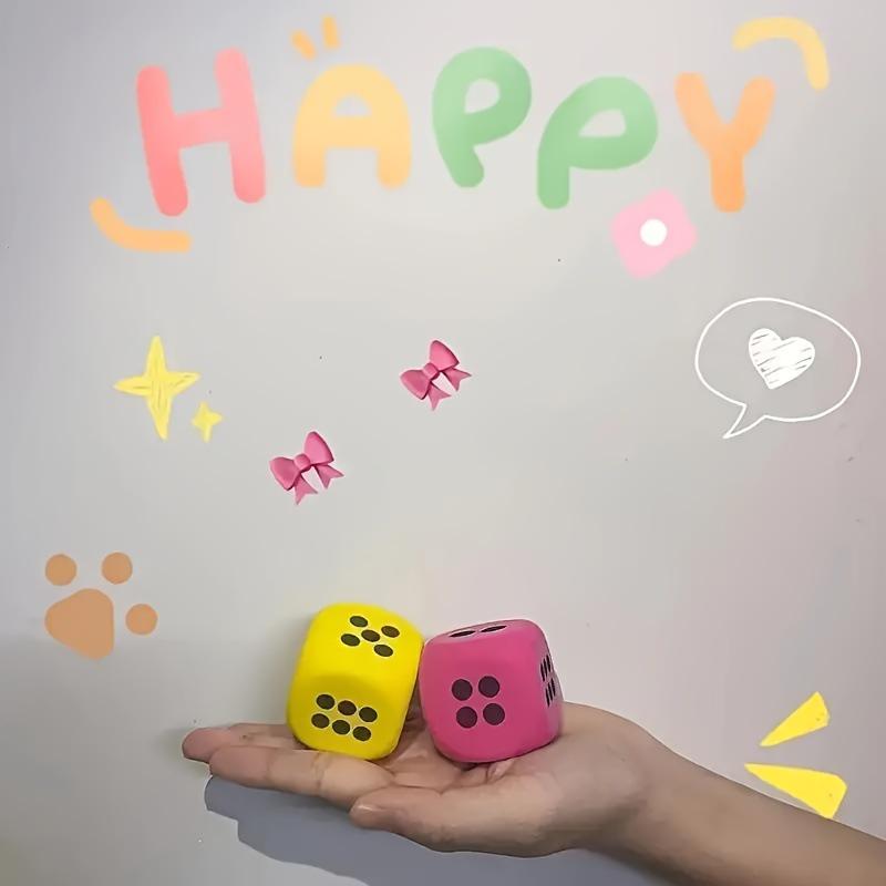 38mm EVA Foam Toy Dice - Fun Six-Sided Cube