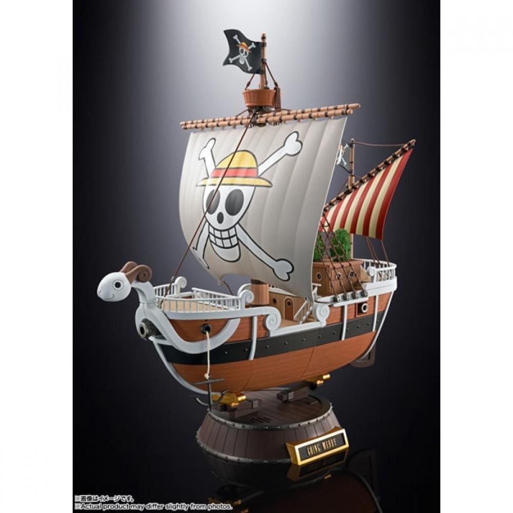 Bandai Spirits Super Alloy One Piece Going Merry One Piece Anime 25. Jubiläum Gedenkausgabe [Vorgemalte Fertigfigur]
