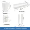 Wall-Mounted Stainless Steel Pegboard Organizer Shelf