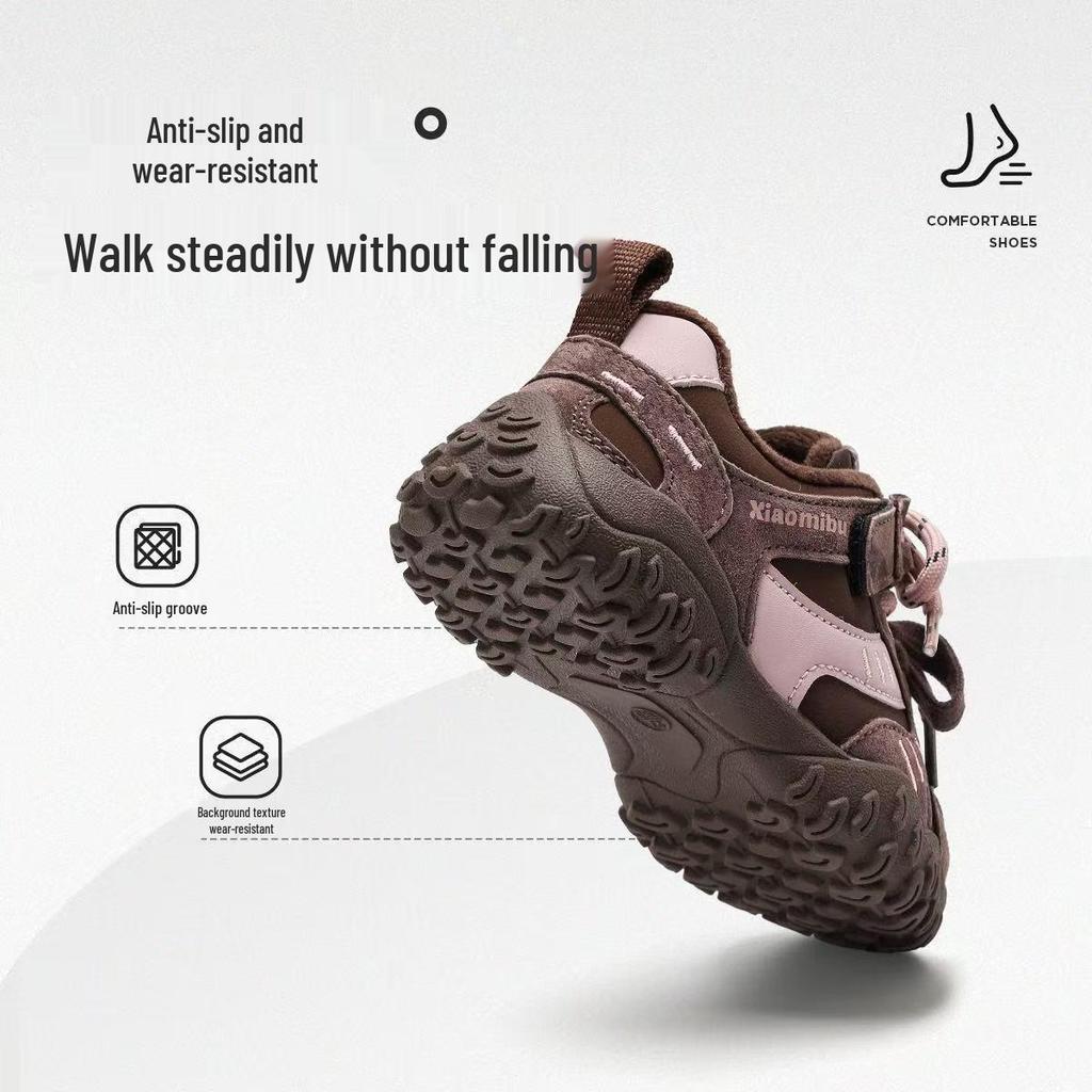 2025 Spring/Autumn Girls' Casual Shoes: Forrest Gump Style Parent-Child Sneakers with Winter Velvet