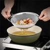 Kitchen Fine Mesh Strainer Basket Stainless Steel Rice Washing Bowl Flour Sieve Colander Juice Food Filter Drainer Cooking Tools