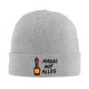 Maggi Auf Alles (Deutsch) Warm Knitted Cap Winter Knit Bonnet Hat Skullies Beanies Hip Hop Caps for Unisex