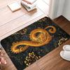 Chinese Red Dragon Front Door Floor Entrance Mats Outdoor Oriental Mythical Kitchen Bath Doormat Bedroom Carpet Rug