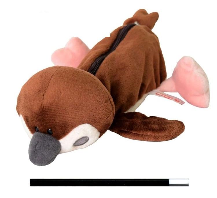 Animal Pencil Pencil Pen Plush Cosmetic Makeup Small Item Figure Sparrow Set Case, Case, Pouch, Toy, Pouch, Pouch, Case, Pouch, (Pencil Case, Pencil)