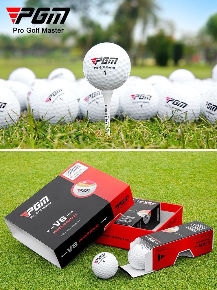 PGM Competition Golf Balls Gift Set - Three-Layer Balls, Boxed In Sets of 3, 12, or 48.