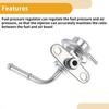 UXCELL Fuel Pressure Regulator Fuel Pump Regulator for Honda Civic 85-87 No.16740PE7662